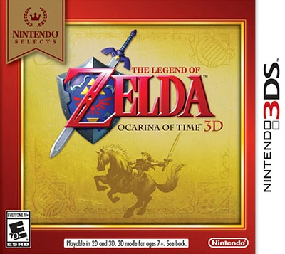 Nintendo Selects: Legend of Zelda: Ocarina of Time 3D - Nintendo 3DS - USED