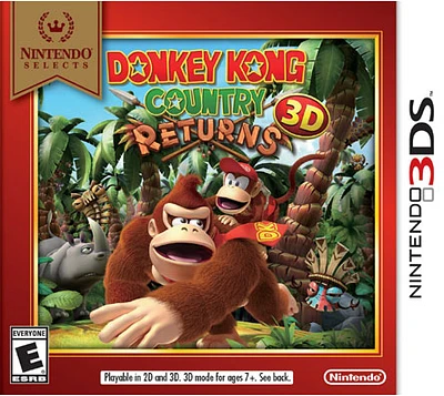 Nintendo Selects: Donkey Kong Country Returns 3D - Nintendo 3DS - USED