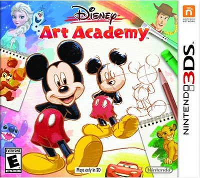 DISNEY ART ACADEMY - Nintendo 3DS - USED