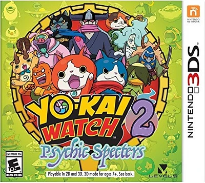 YO-KAI WATCH 2:PSYCHIC SPECTER - Nintendo 3DS - USED