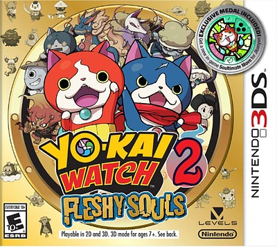 YO-KAI WATCH 2:FLESHY SOULS - Nintendo 3DS