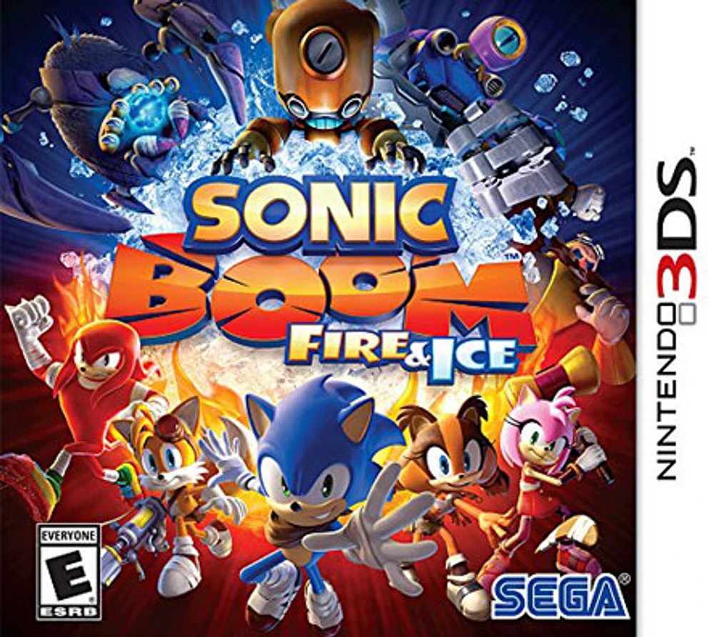 SONIC BOOM:FIRE & ICE - Nintendo 3DS - USED