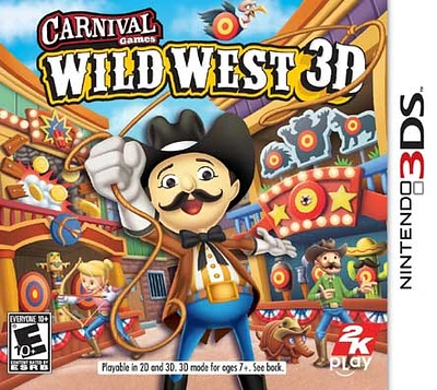 Carnival Games Wild West 3D - Nintendo 3DS - USED