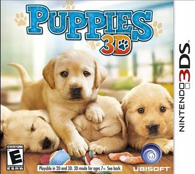 Puppies 3D - Nintendo 3DS - USED