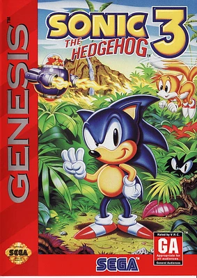SONIC THE HEDGEHOG - Sega Genesis