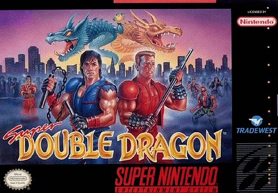 SUPER DOUBLE DRAGON - Super Nintendo - USED