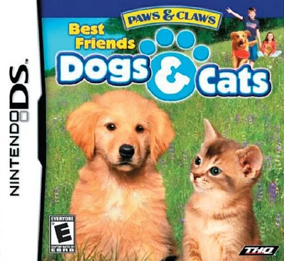 Paws And Claws Dogs And Cats Best Friends - Nintendo DS - USED