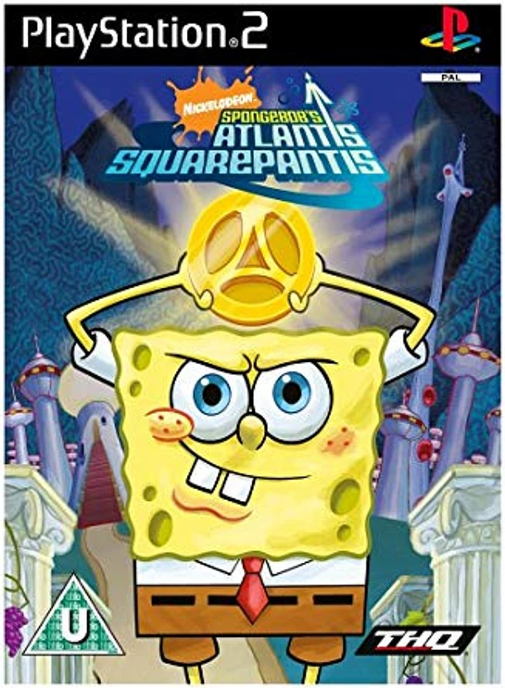 SPONGEBOB:ATLANTIS SQUAREPANTS - Playstation 2 - USED