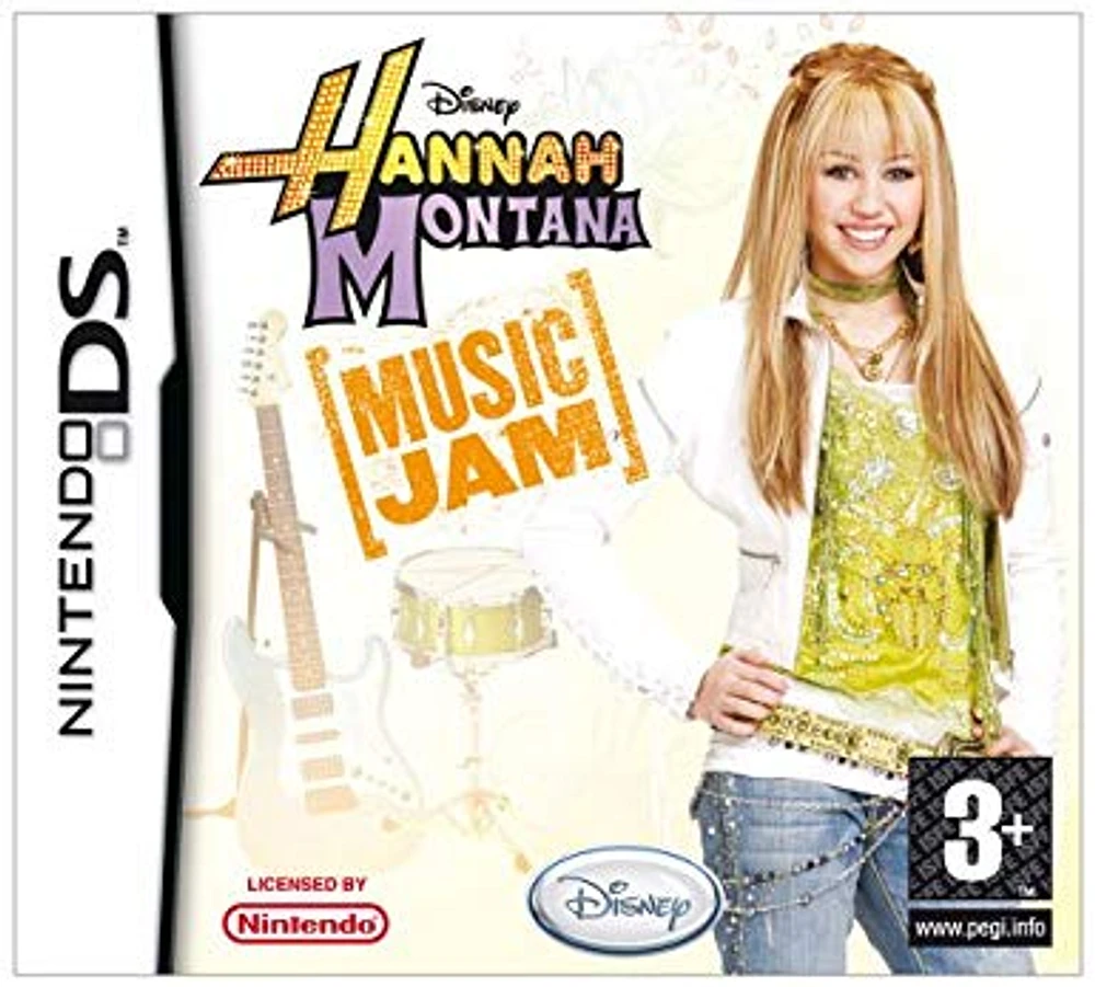 HANNAH MONTANA:MUSIC JAM - Nintendo DS - USED