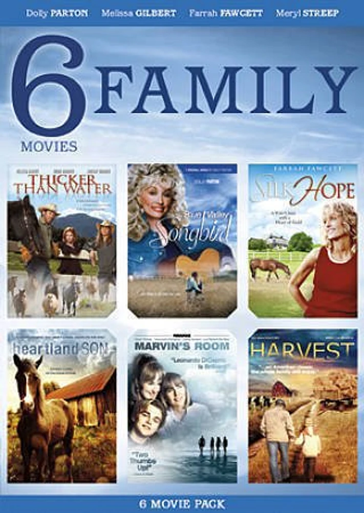 6 FAMILY MOVIES PK - USED