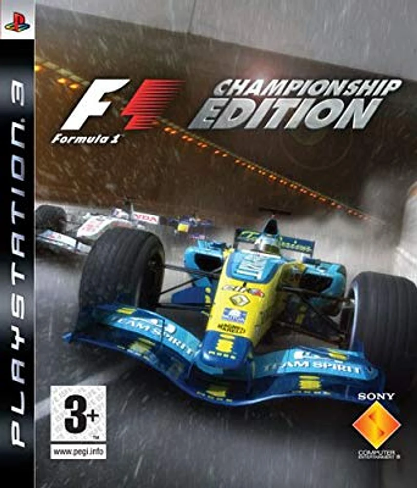 F1:CHAMPIONSHIP ED - Playstation 3 - USED