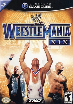 WWE:WRESTLEMANIA XIX - GameCube - USED