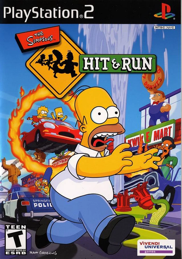 SIMPSONS:HIT & RUN - Playstation 2 - USED