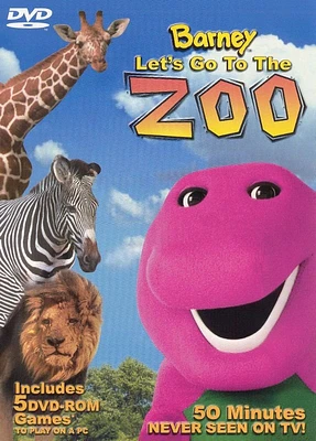 BARNEY:GOES TO THE ZOO - USED