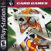 CARD GAMES - Playstation (PS1) - USED