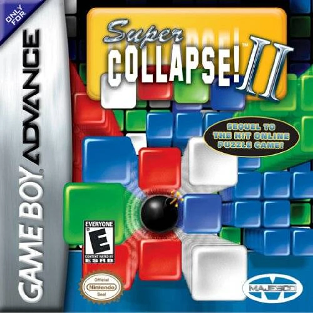 SUPER COLLAPSE 2 - Game Boy Advanced - USED