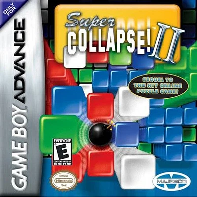 SUPER COLLAPSE 2 - Game Boy Advanced - USED