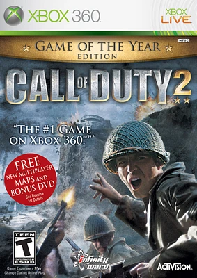 CALL OF DUTY 2:GOTY ED - Xbox 360 - USED