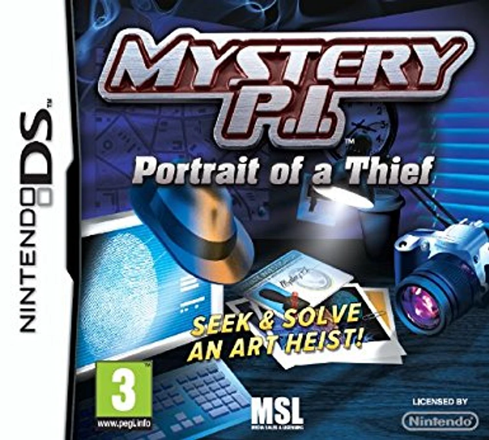MYSTERY PI:PORTRAIT OF A THIEF - Nintendo DS - USED