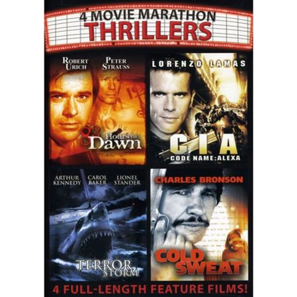 4 Movie Marathon: Thrillers - USED