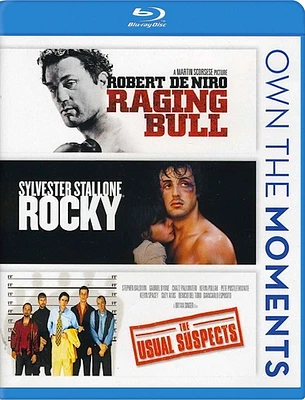 Raging Bull / Rocky / The Usual Suspects - USED