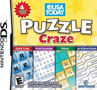 USA TODAY:PUZZLE CRAZE - Nintendo DS - USED