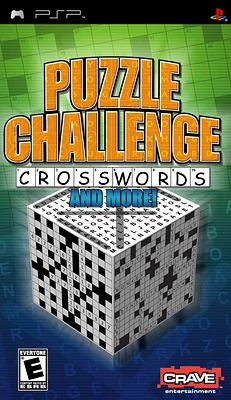 PUZZLE CHALLENGE:CROSSWORDS & - PSP - USED