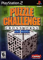 PUZZLE CHALLENGE:CROSSWORDS & - Playstation 2 - USED