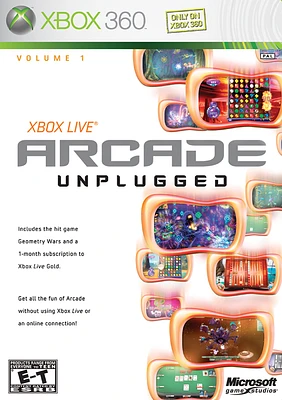 XBOX LIVE ARCADE UNPLUGGED - Xbox 360 - USED