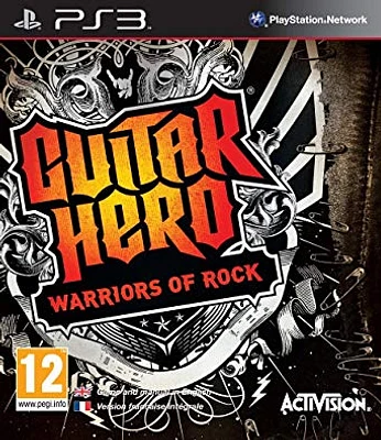 GUITAR HERO:WARRIORS OF (GAME) - Playstation 3 - USED