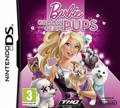 BARBIE:GROOM AND GLAM PUPS - Nintendo DS - USED