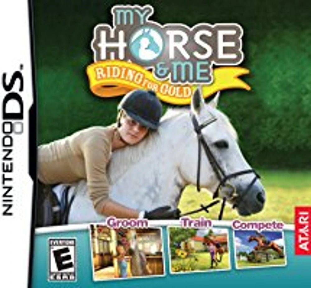 MY HORSE & ME:RIDING FOR GOLD - Nintendo DS - USED