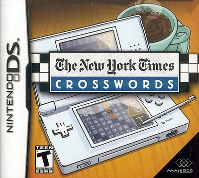 NEW YORK TIMES CROSSWORDS - Nintendo DS - USED