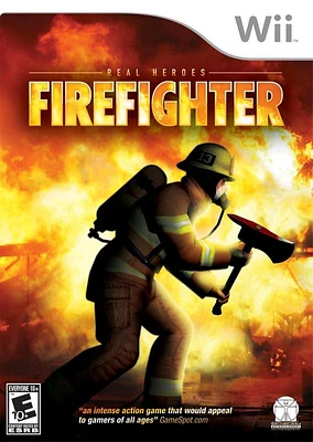 REAL HEROES FIREFIGHTER - Nintendo Wii Wii - USED