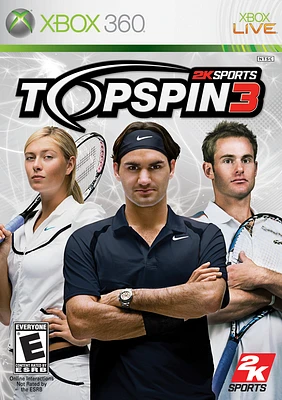 TOP SPIN 3 - Xbox 360 - USED