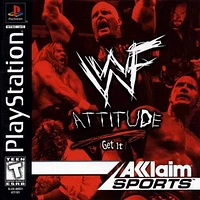 WWF:ATTITUDE - Playstation (PS1) - USED