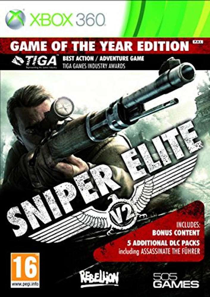 Sniper Elite V2 Silver Star Edition - Xbox 360 - USED