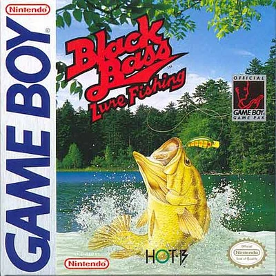 BLACK BASS LURE FISHING - Game Boy - USED