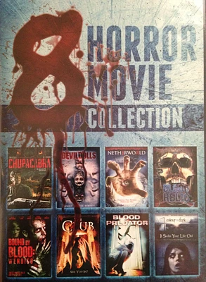 8 HORROR MOVIE COLL - USED