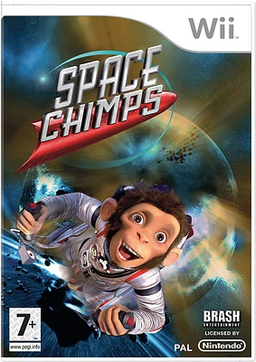 SPACE CHIMPS - Nintendo Wii Wii - USED