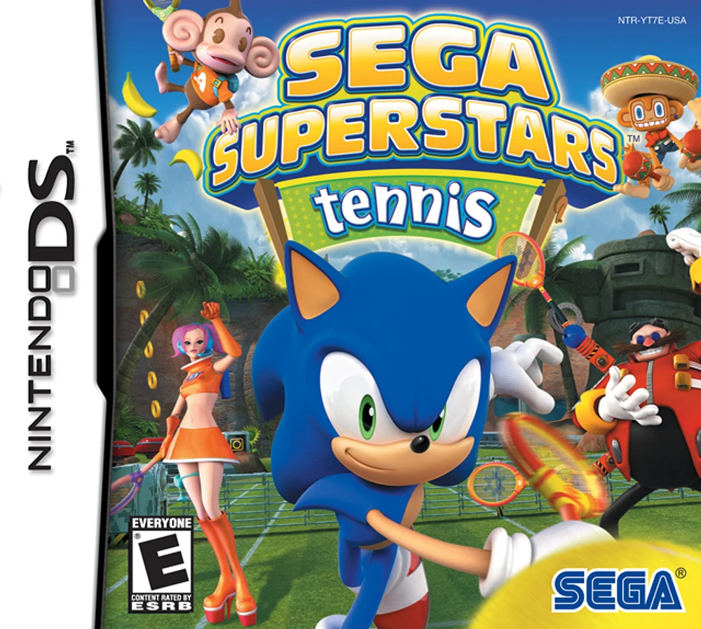 SEGA SUPERSTARS TENNIS - Nintendo DS - USED