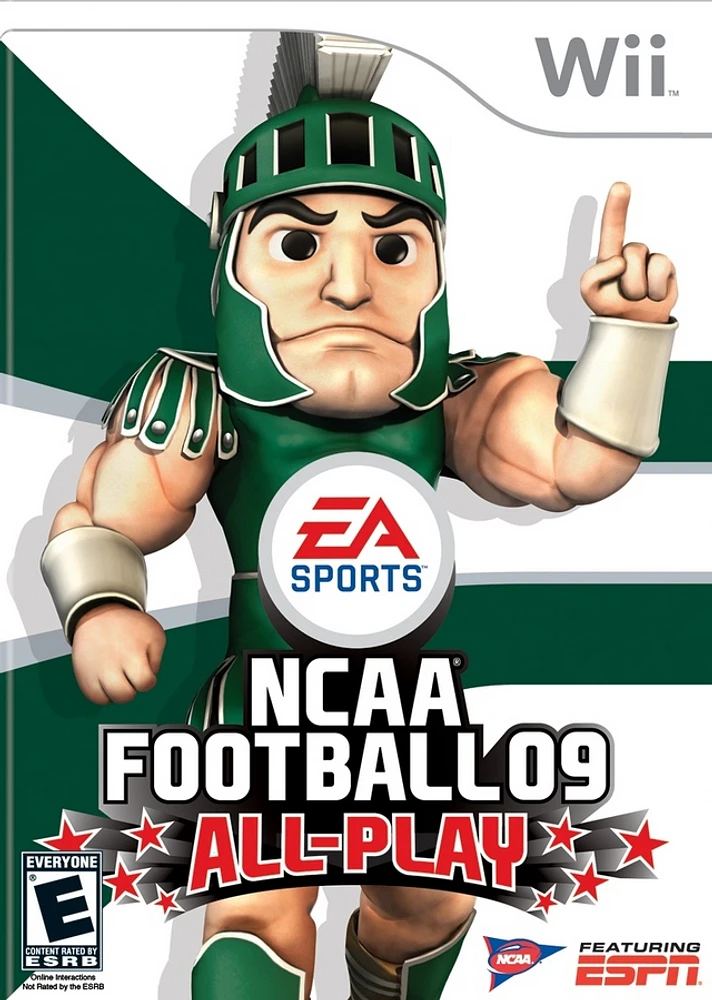 NCAA FOOTBALL 09 - Nintendo Wii Wii - USED