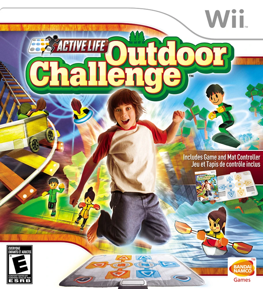 ACTIVE LIFE OUTDOOR CHALLENGE - Nintendo Wii Wii - USED