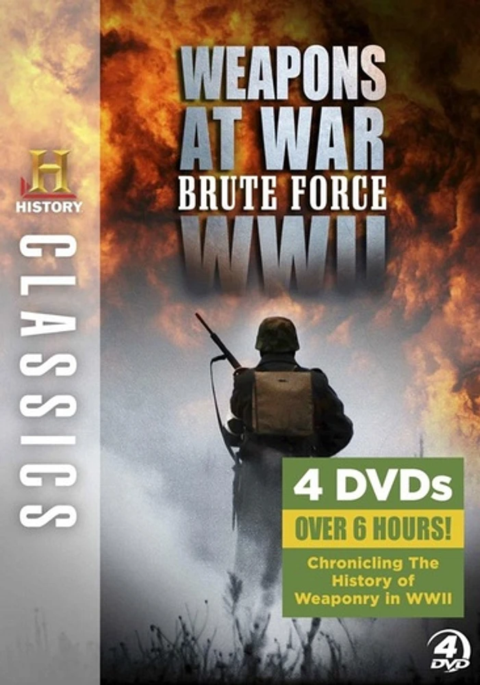 History Classics: Weapons at War Brute Force WWII - USED