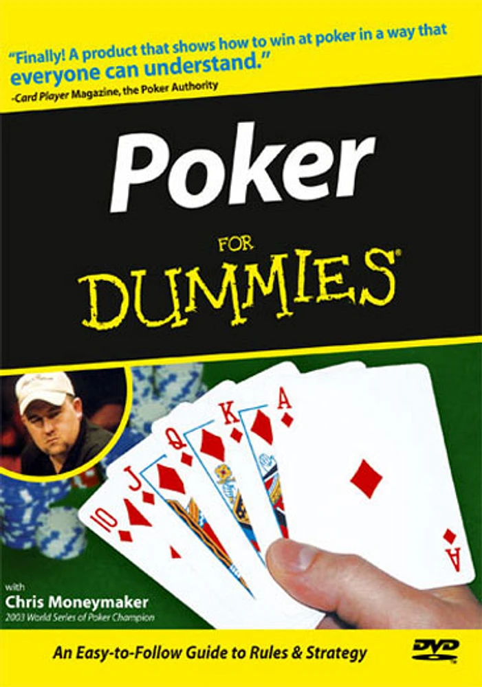 Poker For Dummies - USED