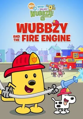 Wow Wow Wubbzy: & The Fire Engine - USED
