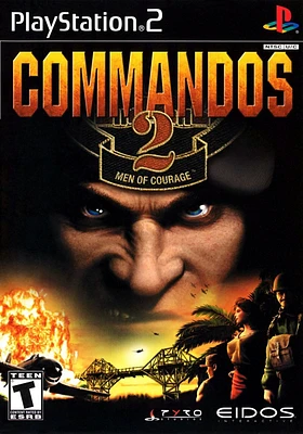 COMMANDOS 2:MEN OF COURAGE - Playstation 2 - USED