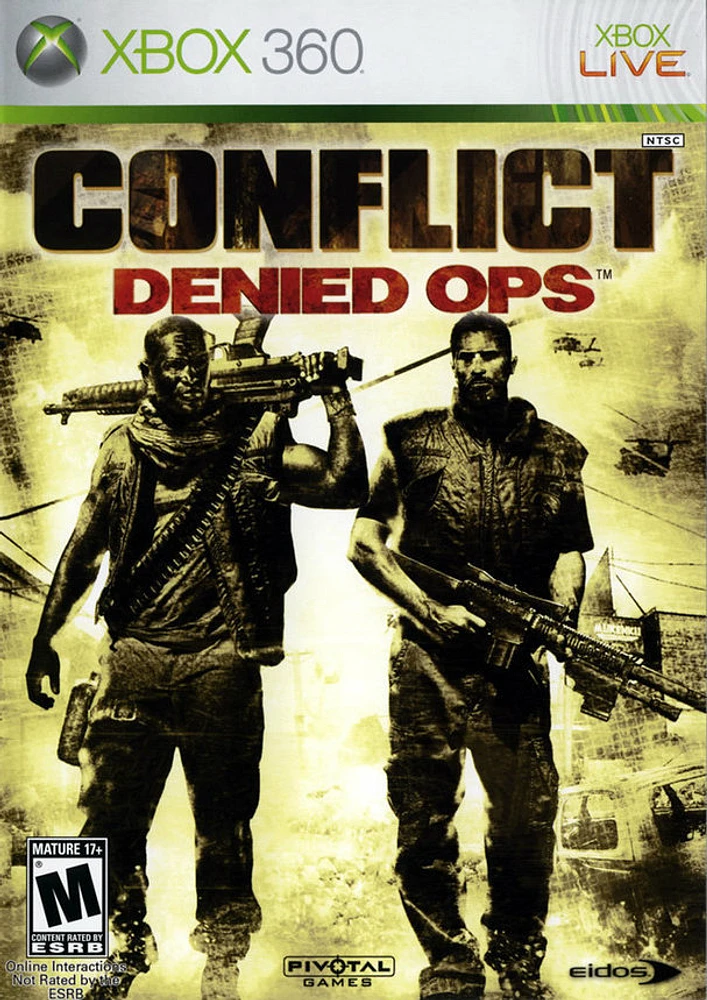CONFLICT:DENIED OPS - Xbox 360 - USED