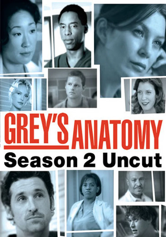 Grey's Anatomy: Season 2 Uncut - USED