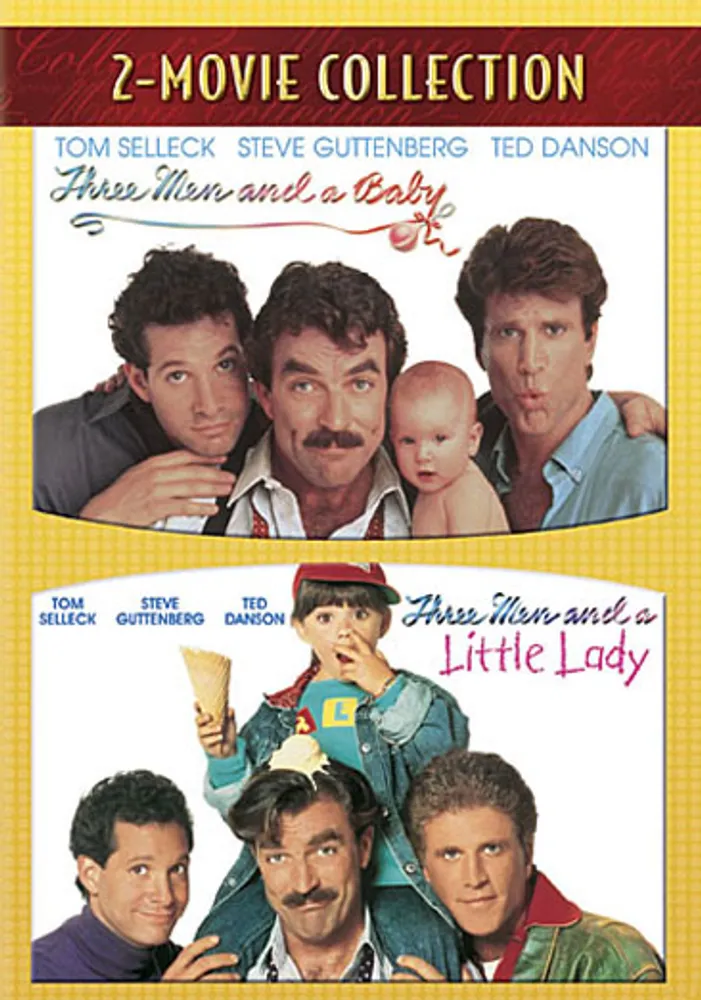 Three Men & A Baby / Three Men & A Little Lady - USED